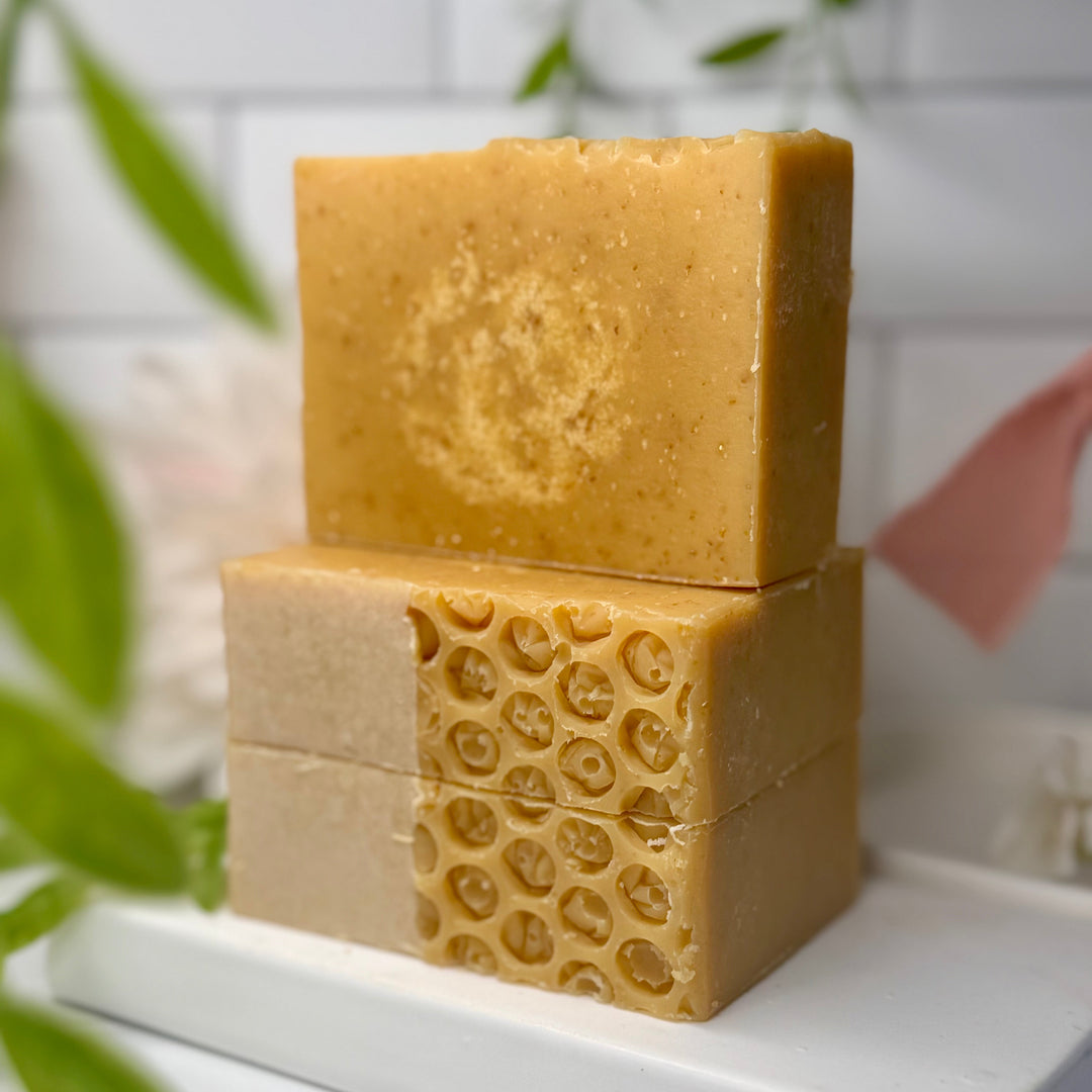 Goat milk honey oatmeal soap, handmade goat milk honey oatmeal soap, organic goat milk honey oatmeal soap, moisturizing goat milk honey oatmeal soap, soothing goat milk honey oatmeal soap, hydrating goat milk honey oatmeal soap, gentle honey oatmeal soap, nourishing goat milk honey oatmeal soap, natural goat milk honey oatmeal soap, oatmeal honey soap.