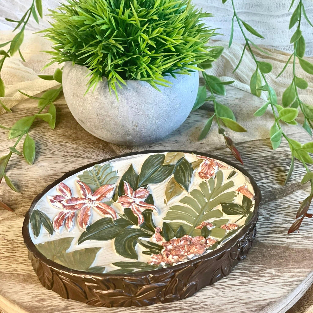 Tropical Soap Dish - Nina's Pure Joy