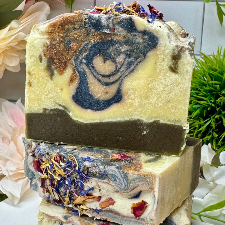 Blossom Meadow - Aloe Vera Soap with Cocoa Butter, Avocado Oil & Clays