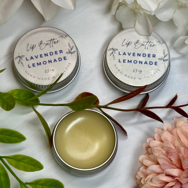 Lip Butter - with Beeswax, Shea Butter, Vitamin E & Jojoba Oil, for Dry & Chapped Lips,