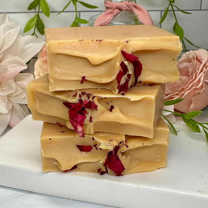 Coconut Rose - Coconut Milk Soap with Shea Butter & Clay