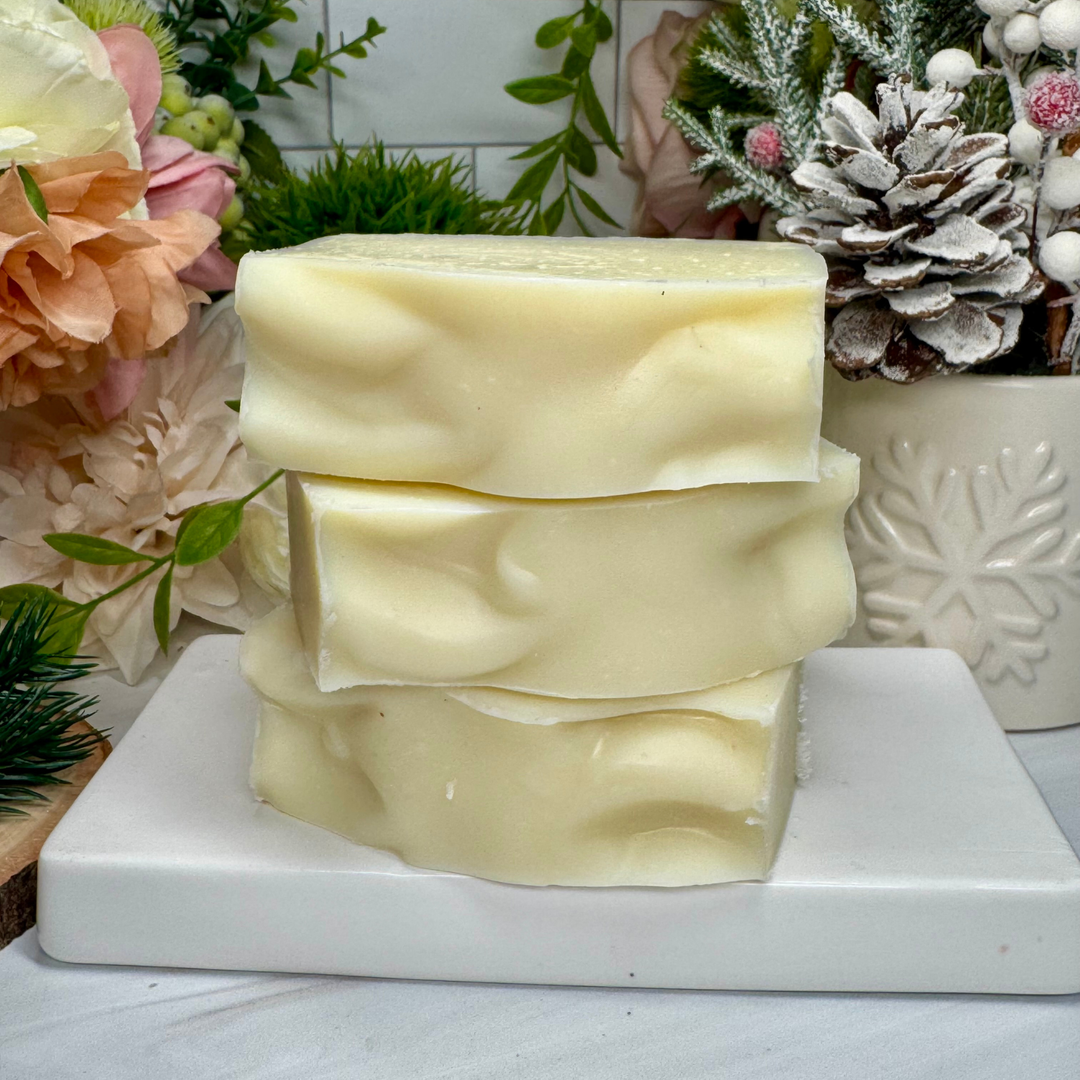 Pure Joy - Tallow Soap, Unscented; Eczema, Psoriasis, Sensitive Skin, Acne, Aging, Hives