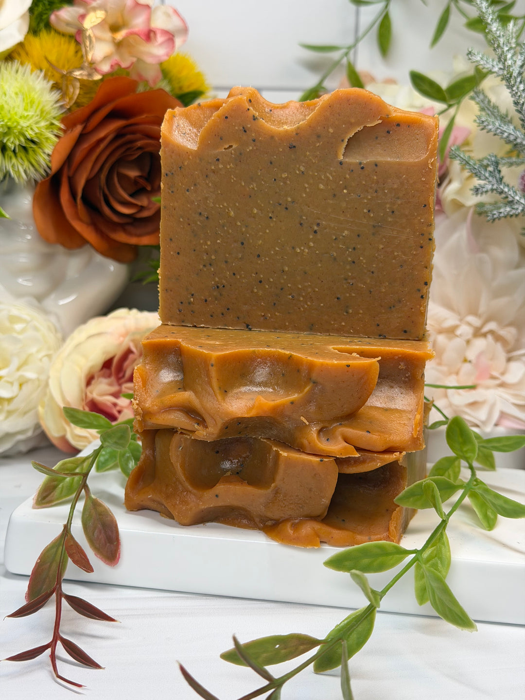 Citrus Scrub - Aloe Vera Soap with Shea Butter, Turmeric & Clay