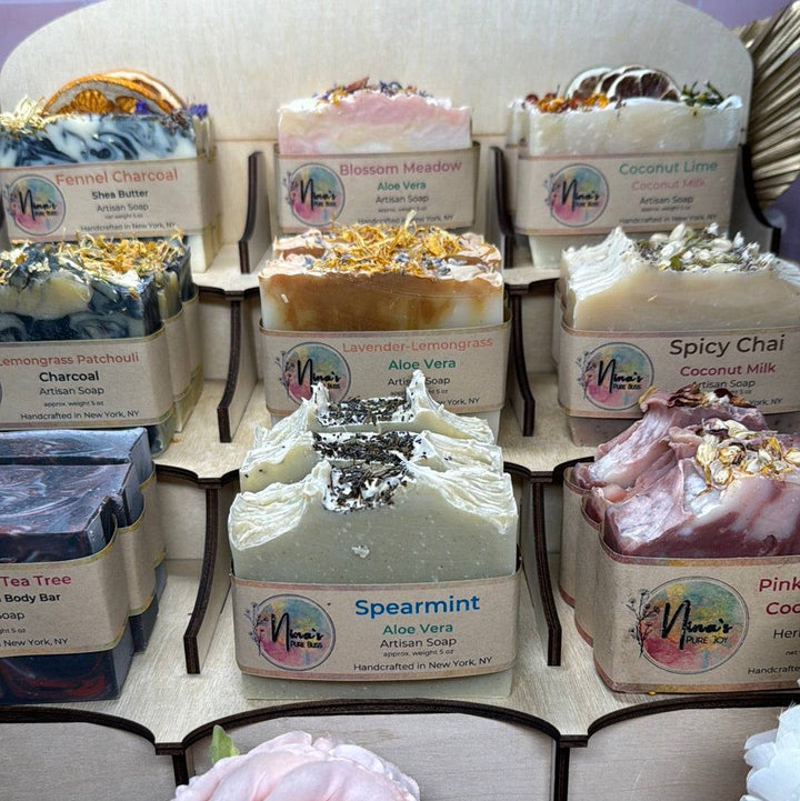 Retail Handcrafted Soap Display