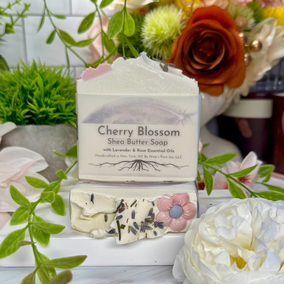 Cherry Blossom Spring -  Shea Butter Artisan Soap