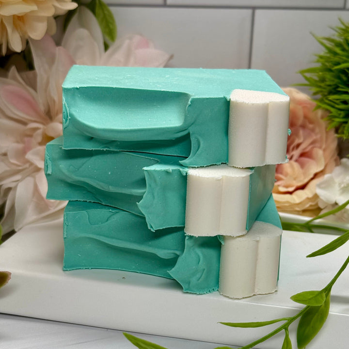 Orange, Peony, Jasmine - Shea Butter Artisan Soap | Rainfall - A Symphony Of Rain, Blooms, And Morning Light.