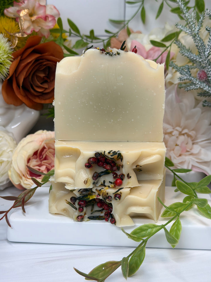 Winter Pine - Coconut Milk Soap with Cocoa Butter