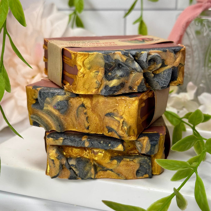 Red Moroccan Mandarin Clove Shea Butter Artisan Soap