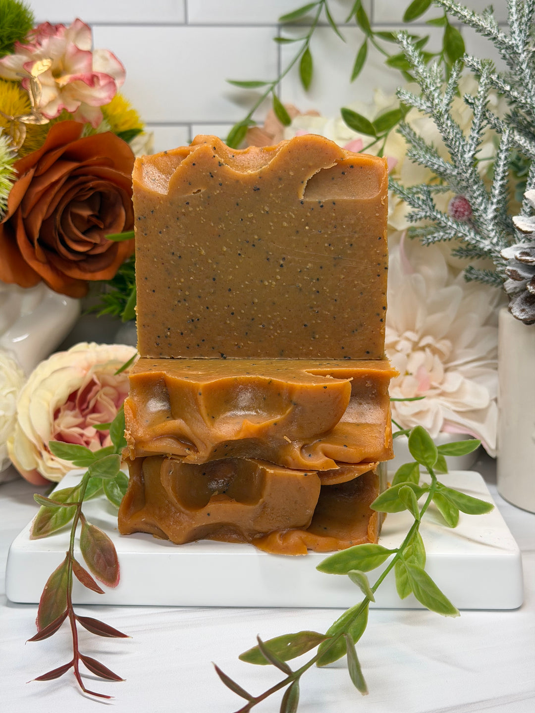 Citrus Scrub - Aloe Vera Soap with Shea Butter, Turmeric & Clay