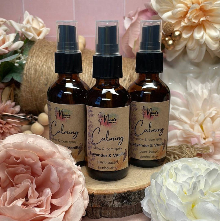 Pillow & Room Spray, Lavender & Vanilla - Nina's Pure Joy