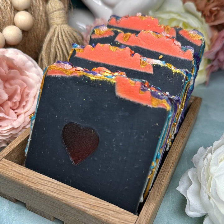 Charcoal Lemongrass Shea Butter Artisan Soap