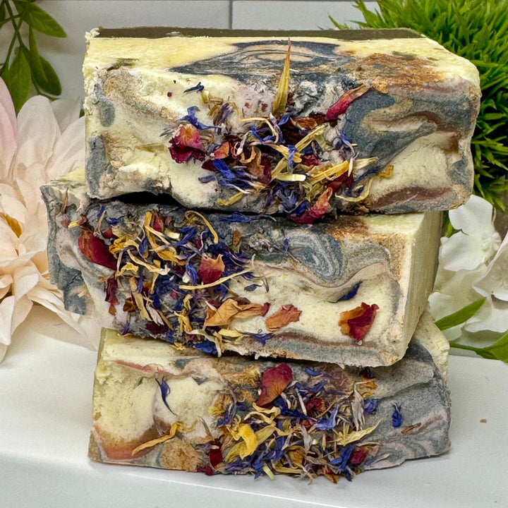 Blossom Meadow - Aloe Vera Soap with Cocoa Butter, Avocado Oil & Clays