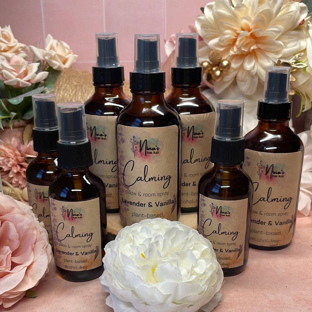 Pillow & Room Spray, Lavender & Vanilla - Nina's Pure Joy