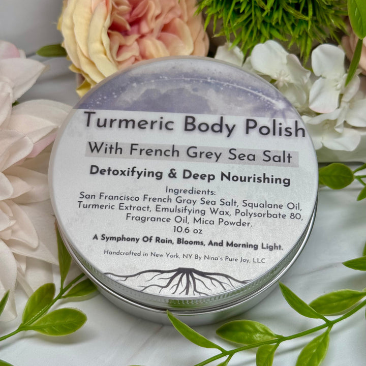 Body Scrub - with Turmeric, Sea Salt; Seaweed; Coffee & Sugar.