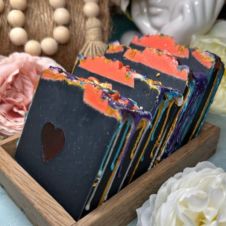 Charcoal Lemongrass Shea Butter Artisan Soap