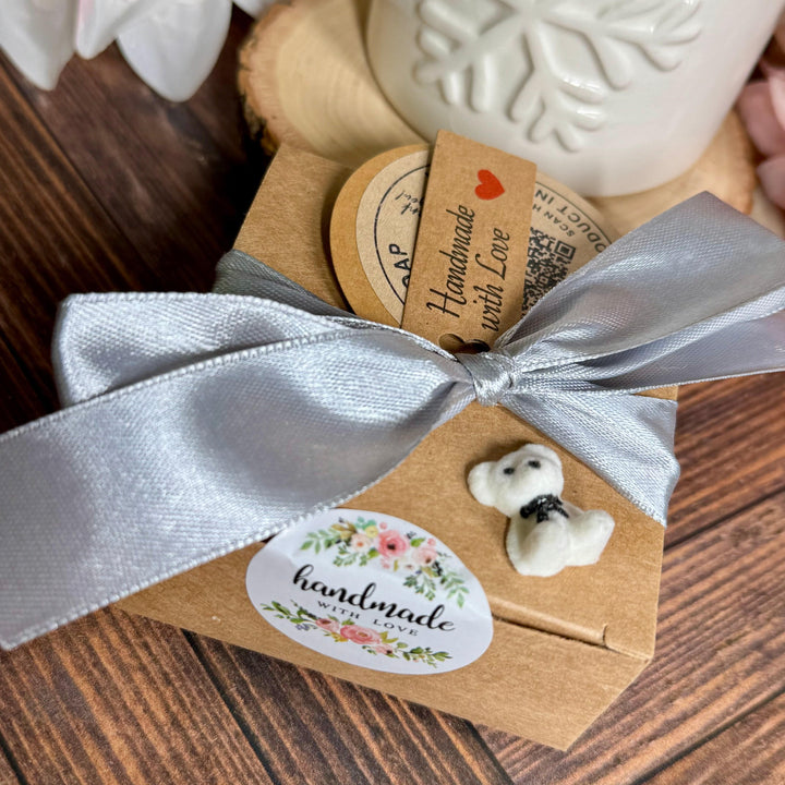 Silver Ash with Himalayan Salt Shea Butter Artisan Soap on The Rope