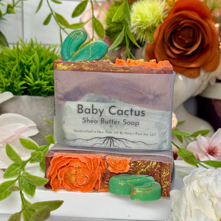 Baby Cactus Shea Butter Artisan Soap