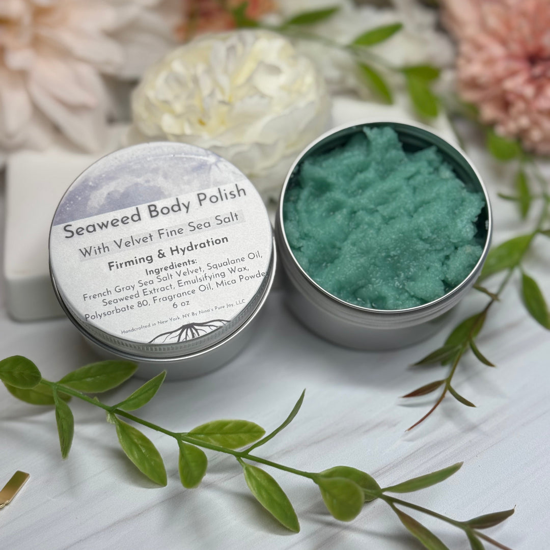 Body Scrub - with Turmeric, Sea Salt; Seaweed; Coffee & Sugar.