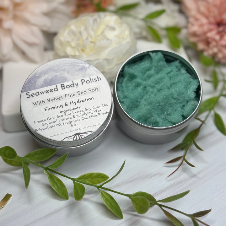 Body Scrub - with Turmeric, Sea Salt; Seaweed; Coffee & Sugar.