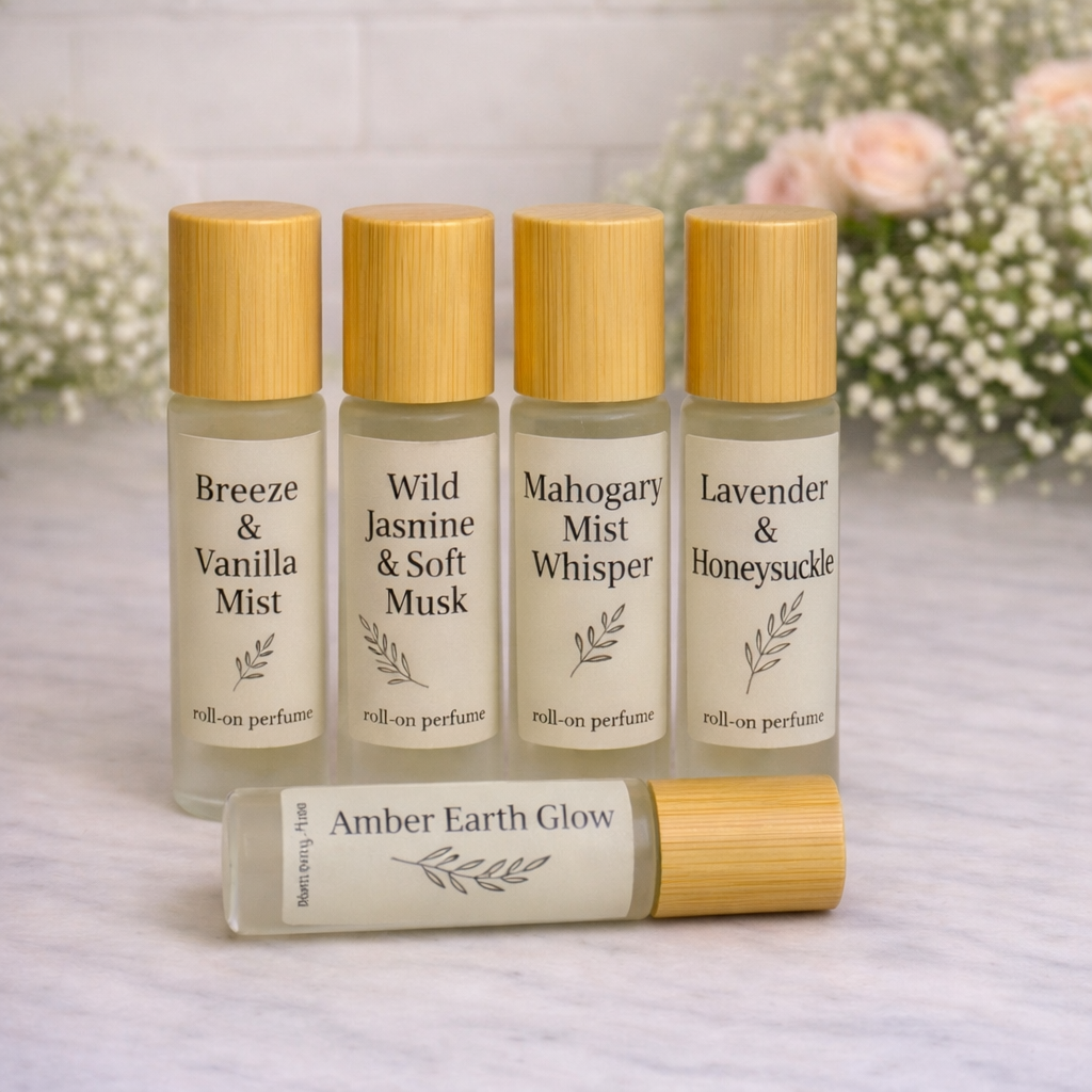 Artisan Roller Fragrance – Natural Perfume Oil Collection (Handcrafted, Long-Lasting Scents)