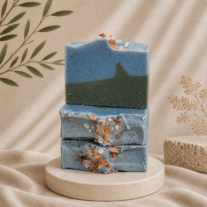 Sea Salt & Kelp - Shea Butter Soap with Clay