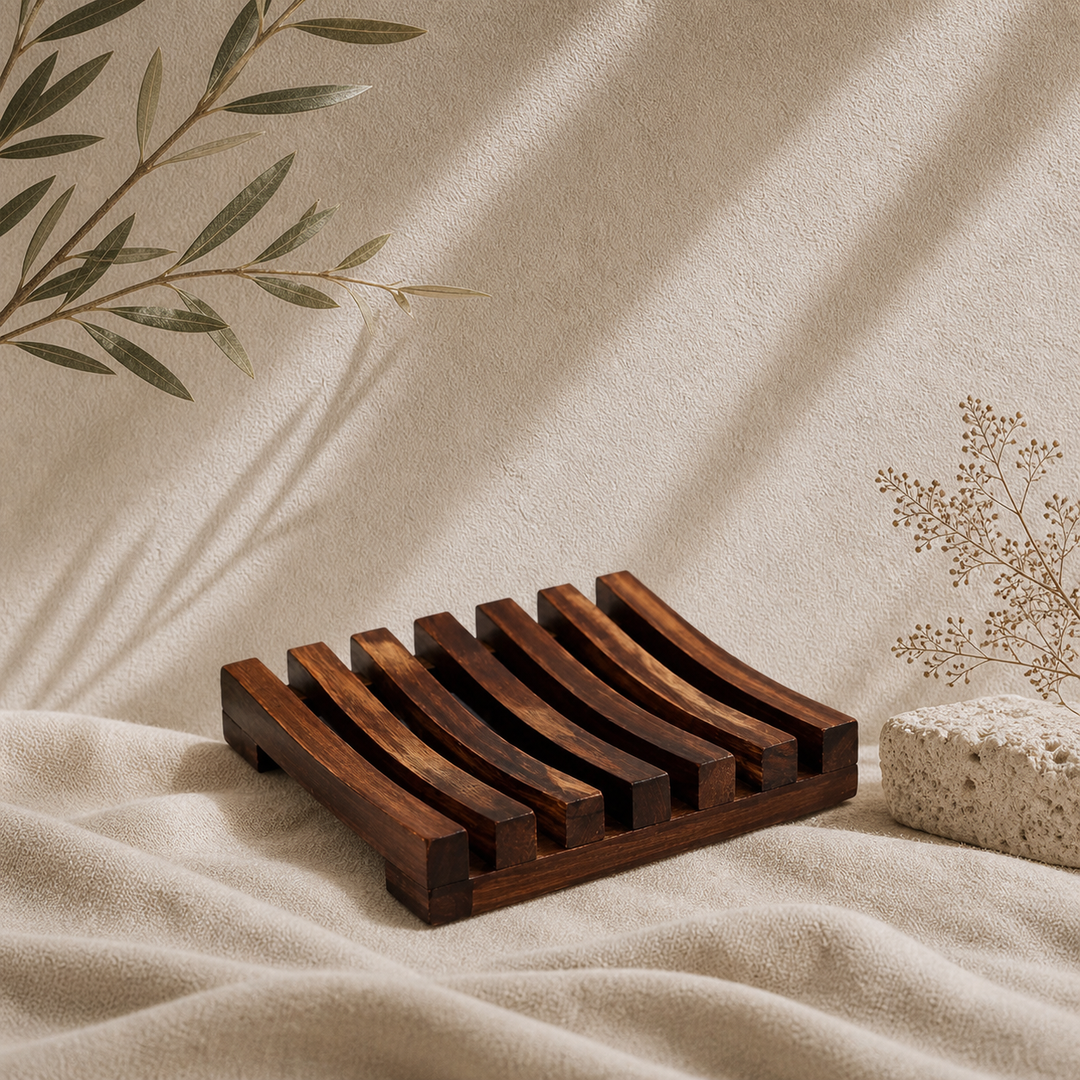 Pine Wood Soap Dish