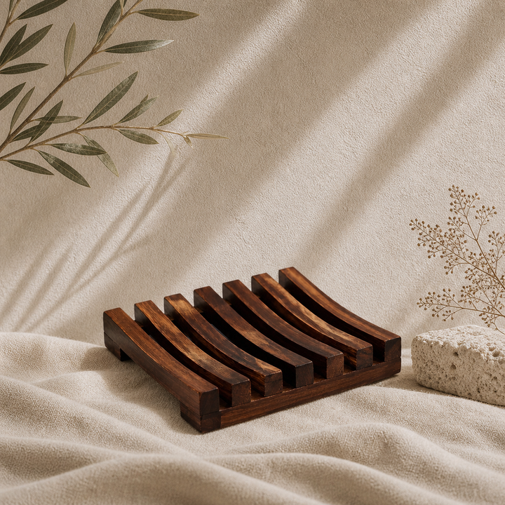 Pine Wood Soap Dish