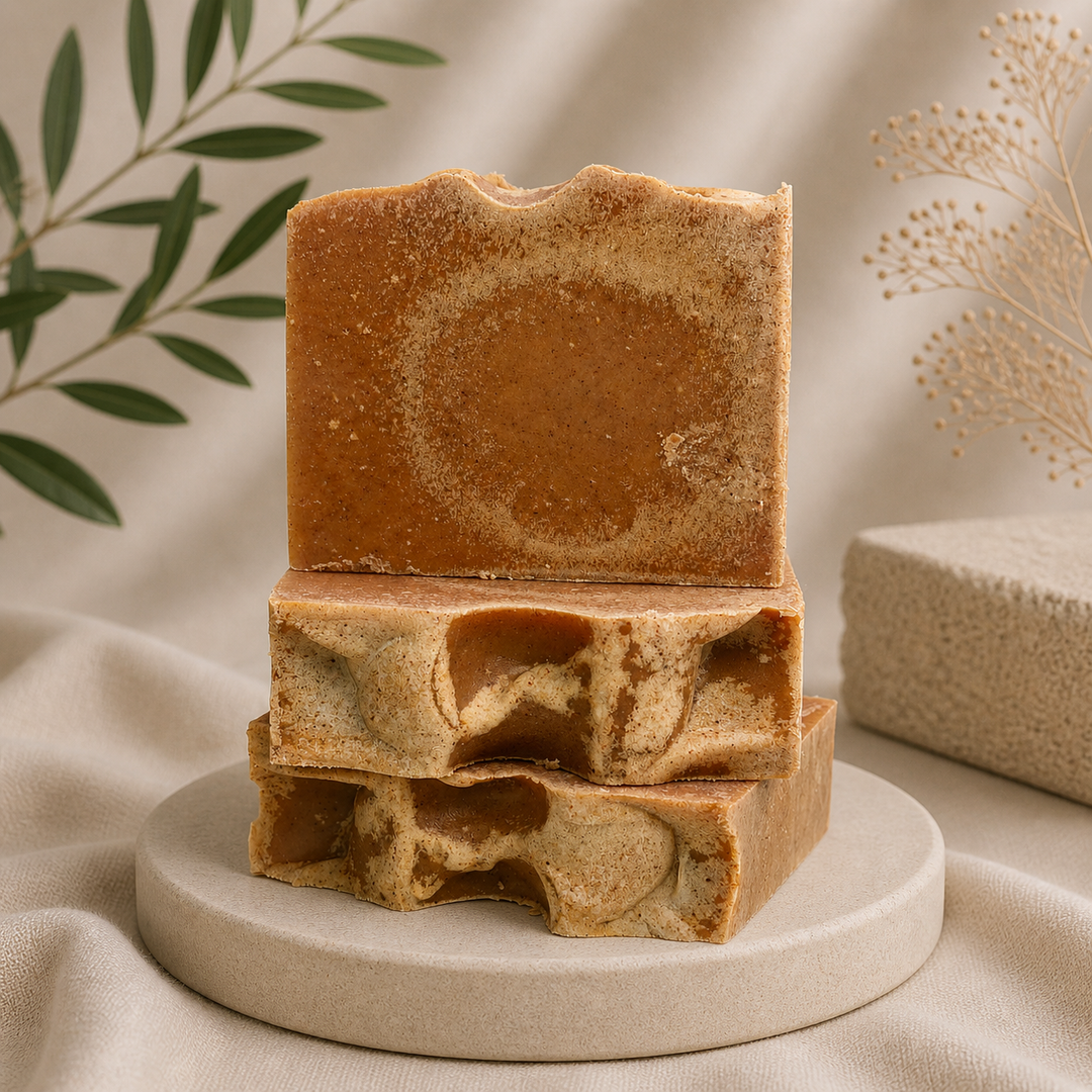 Golden Mint – Tallow Cleansing Bar with Turmeric