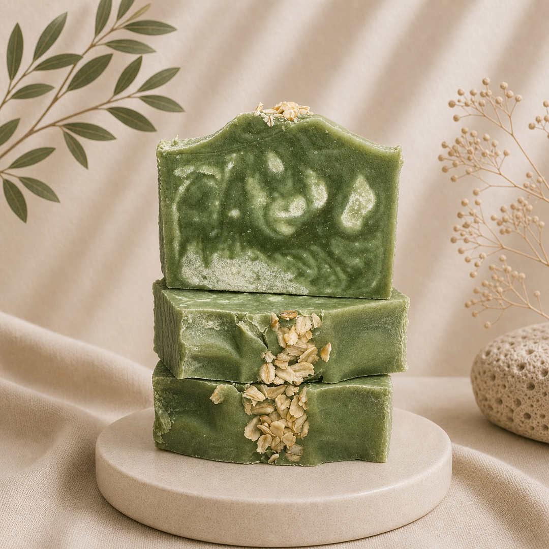 Muddy Mint – Aloe Vera Shampoo Bar with Clay
