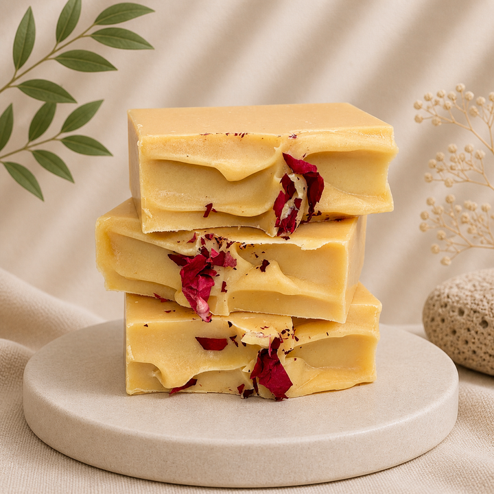 Coconut Rose - Coconut Milk Soap with Shea Butter & Clay