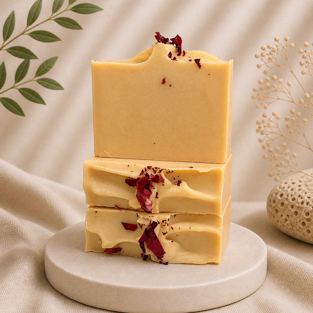 Coconut Rose - Coconut Milk Soap with Shea Butter & Clay