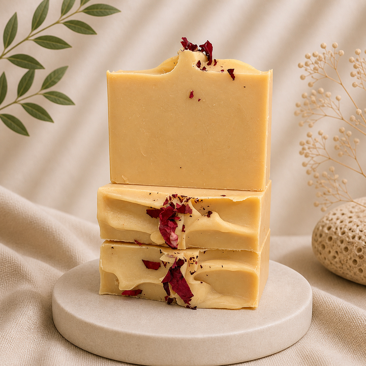 Coconut Rose - Coconut Milk Soap with Shea Butter & Clay