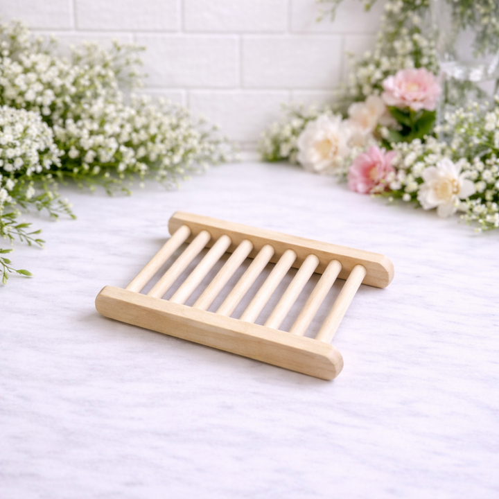Bamboo Wood Soap Dish