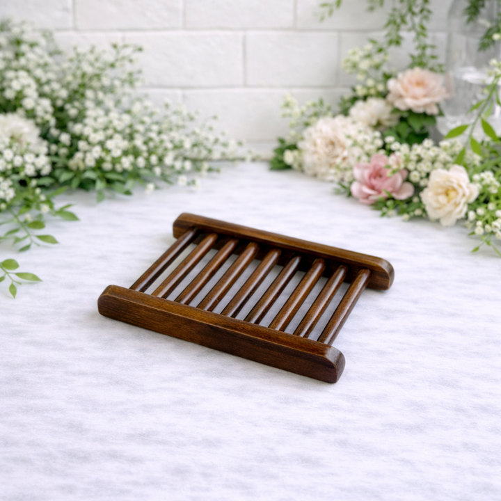 Bamboo Wood Soap Dish