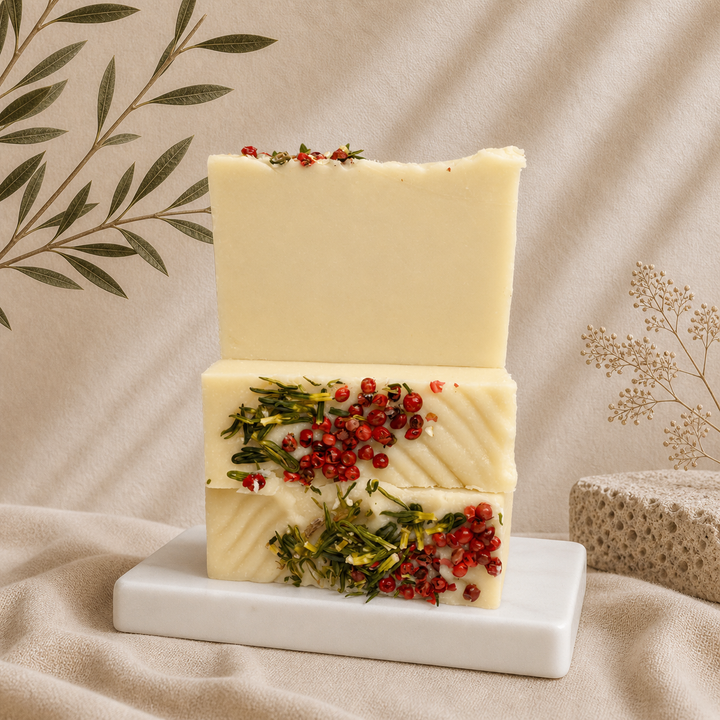Winter Grove - Coconut Milk Soap with Cocoa Butter — SelesTeres product image
