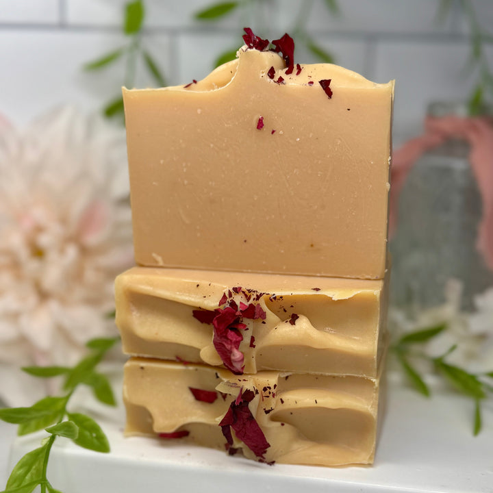 Shea butter coconut milk rose soap, handmade shea butter coconut milk rose soap, organic shea butter coconut milk rose soap, moisturizing shea butter coconut milk rose soap, soothing shea butter coconut milk rose soap, hydrating shea butter coconut milk rose soap, gentle rose essential oil soap, nourishing shea butter coconut milk rose soap, natural shea butter coconut milk rose soap, coconut milk rose essential oil soap.