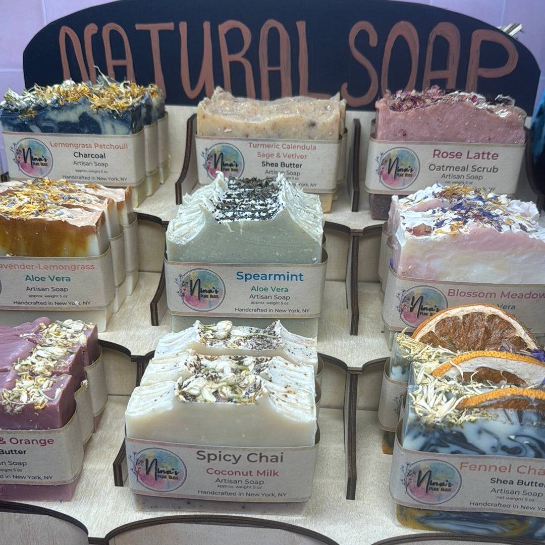 Retail Handcrafted Soap Display