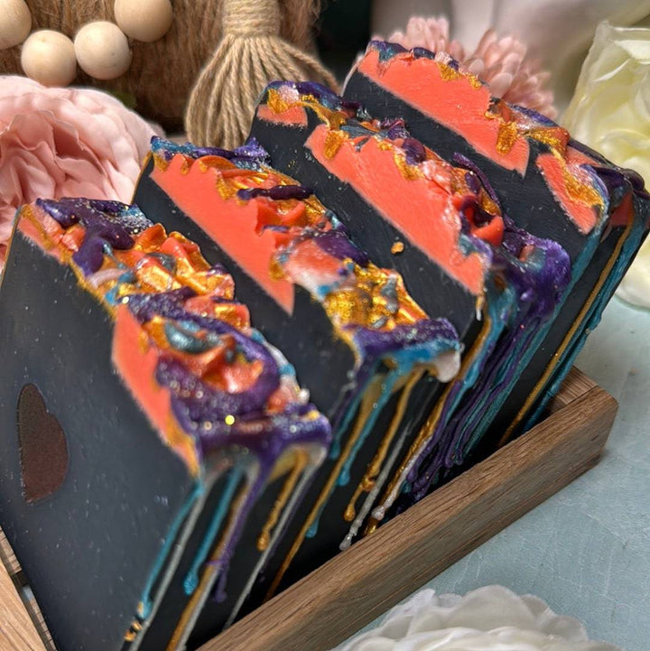 Charcoal Lemongrass Shea Butter Artisan Soap