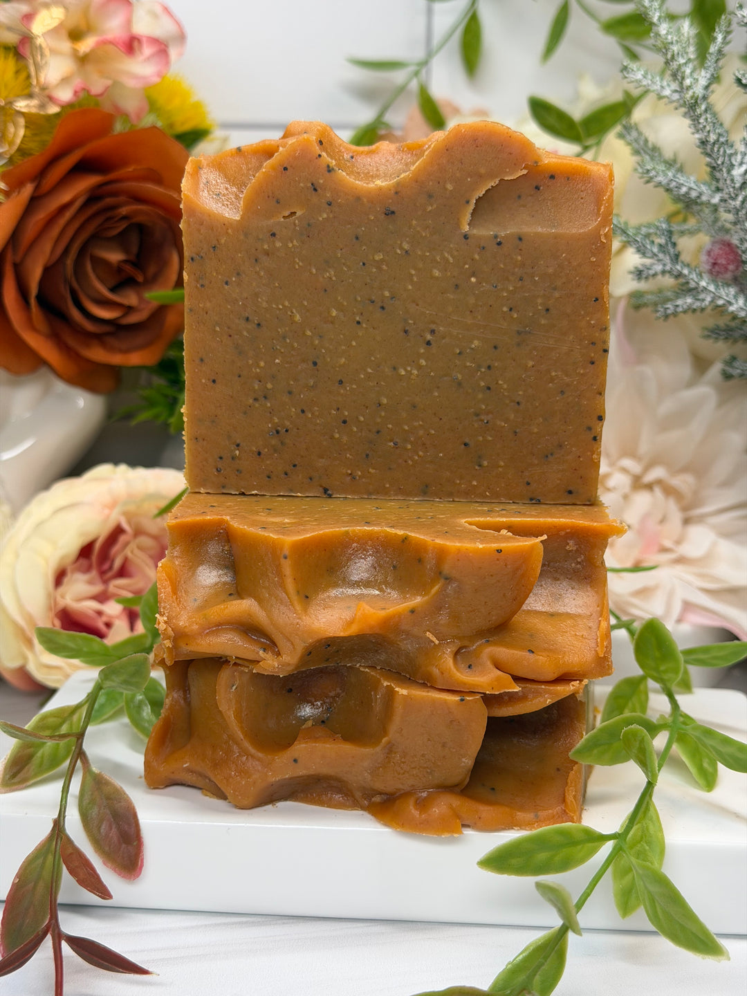 Citrus Scrub - Aloe Vera Soap with Shea Butter, Turmeric & Clay
