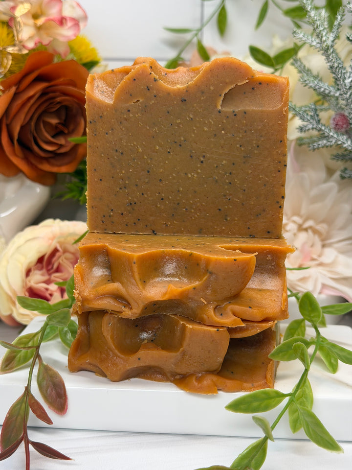 Citrus Scrub - Aloe Vera Soap with Shea Butter, Turmeric & Clay