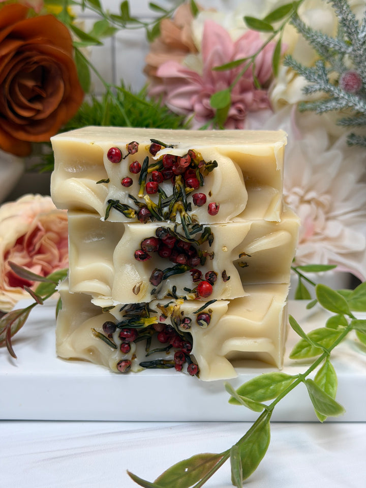 Winter Pine - Coconut Milk Soap with Cocoa Butter