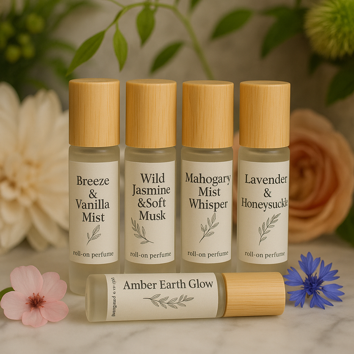 Artisan Roller Fragrance – Natural Perfume Oil Collection (Handcrafted, Long-Lasting Scents)