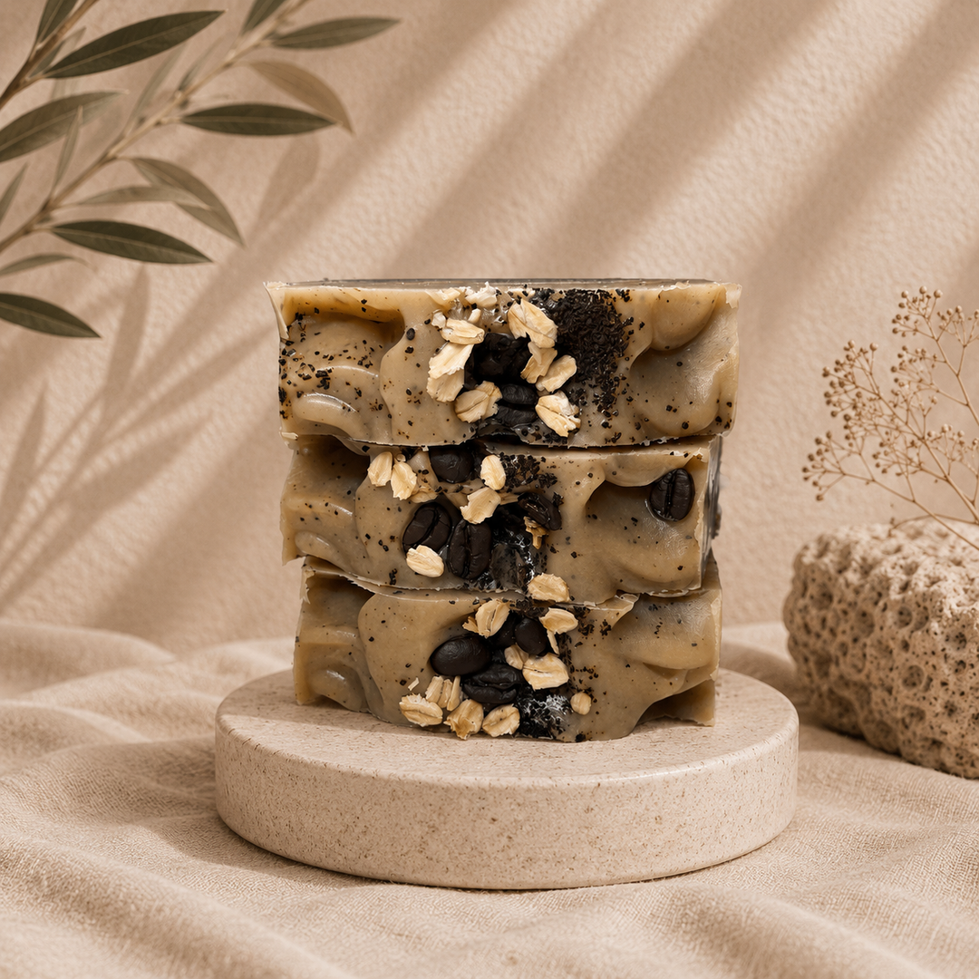 Midnight Brew - Coconut Milk Soap with Oatmeal & Coffee