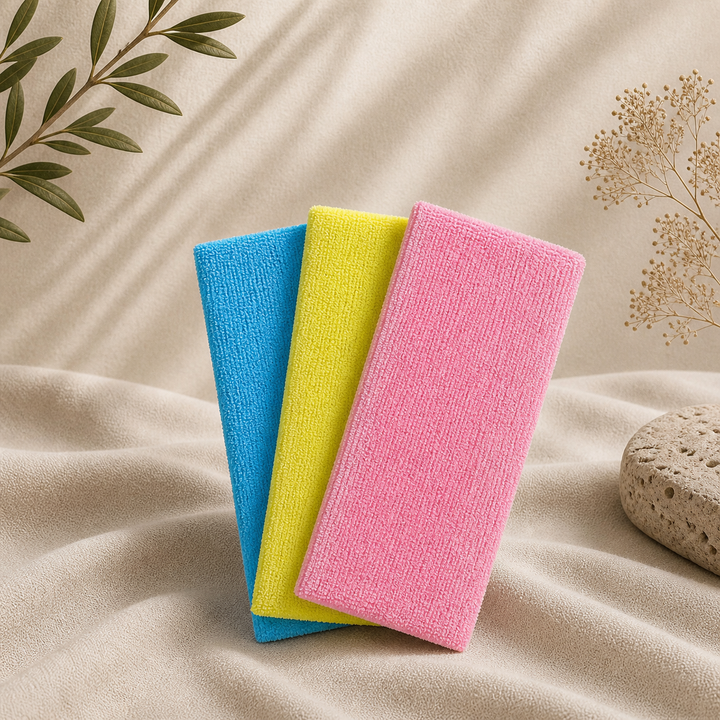 Exfoliating Washcloth Body Scrubber Back Scrubber