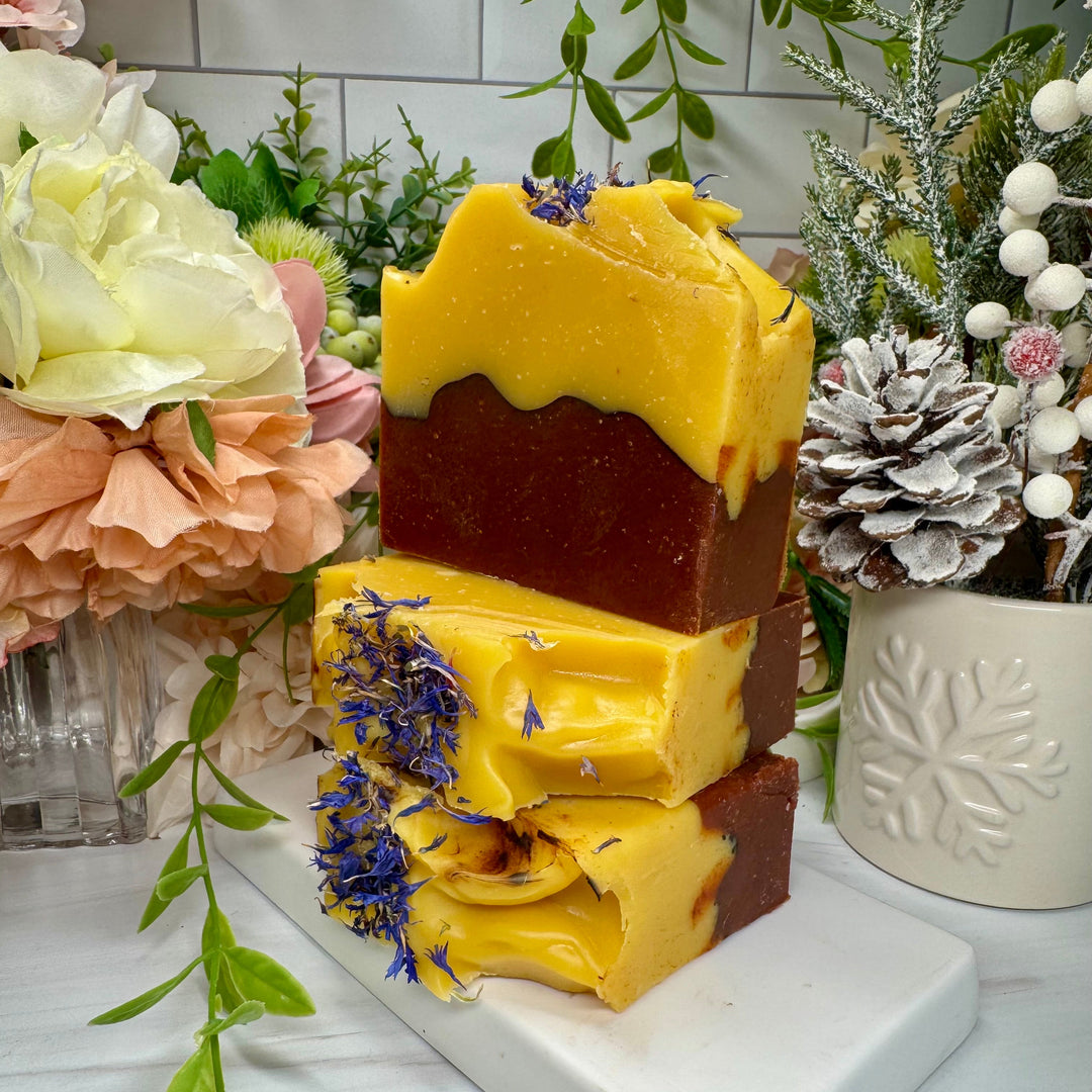 Turmeric Orange - Carrot Juice Soap