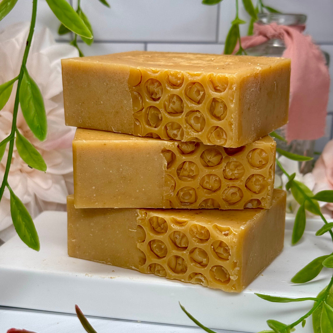 Goat milk honey oatmeal soap, handmade goat milk honey oatmeal soap, organic goat milk honey oatmeal soap, moisturizing goat milk honey oatmeal soap, soothing goat milk honey oatmeal soap, hydrating goat milk honey oatmeal soap, gentle honey oatmeal soap, nourishing goat milk honey oatmeal soap, natural goat milk honey oatmeal soap, oatmeal honey soap.