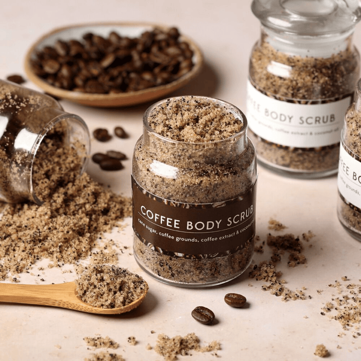 Body Scrub - with Turmeric, Sea Salt; Seaweed; Coffee & Sugar.