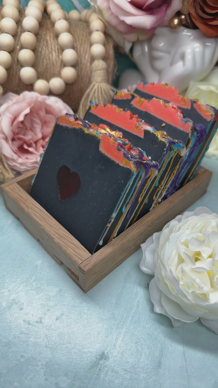 Charcoal Lemongrass Shea Butter Artisan Soap