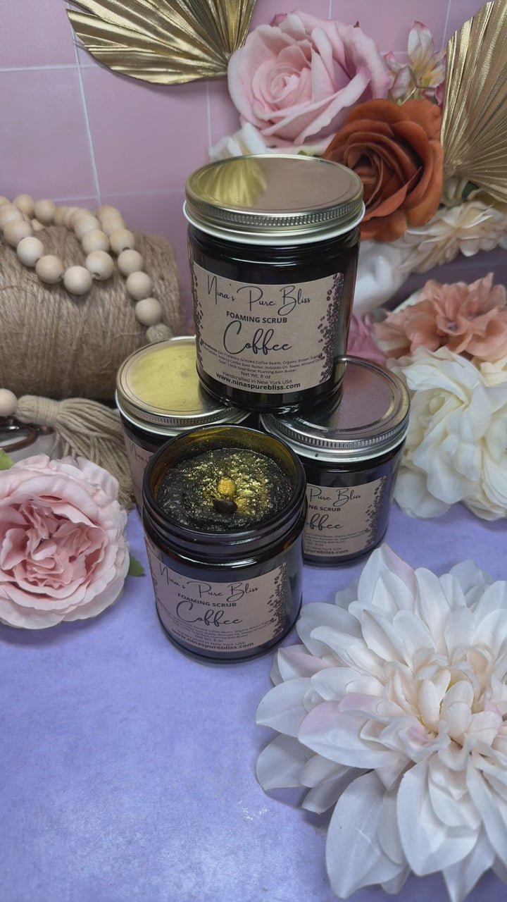 coffee body scrub, sugar scrub, exfoliating scrub, natural body scrub, coffee exfoliant, anti-cellulite scrub, handmade body scrub, arabica coffee scrub, moisturizing body polish, brown sugar scrub, organic coffee scrub, avocado oil scrub, lanolin body scrub, goat milk scrub, glowing skin exfoliator