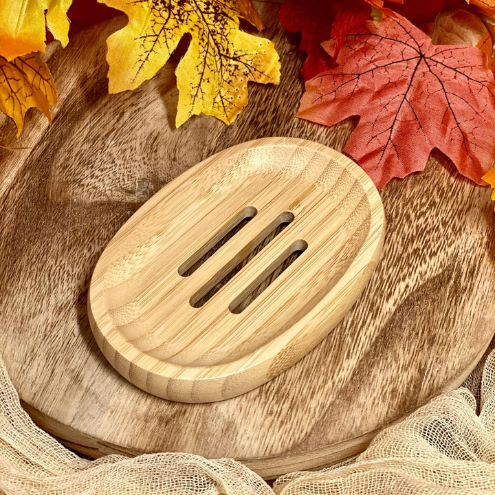 Wooden Soap Tray Soap Holder | Bar Soap Holder - Nina's Pure Joy